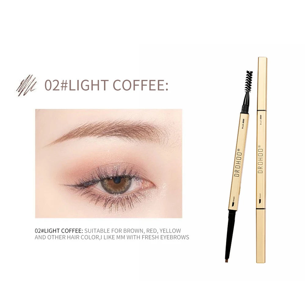 5 Colors EyeBrow Pen Make-up for Women Double Head Eyebrow Pencil Long Lasting Waterproof Mascara Enhance Cosmetics Beauty Women - mercato-e.com