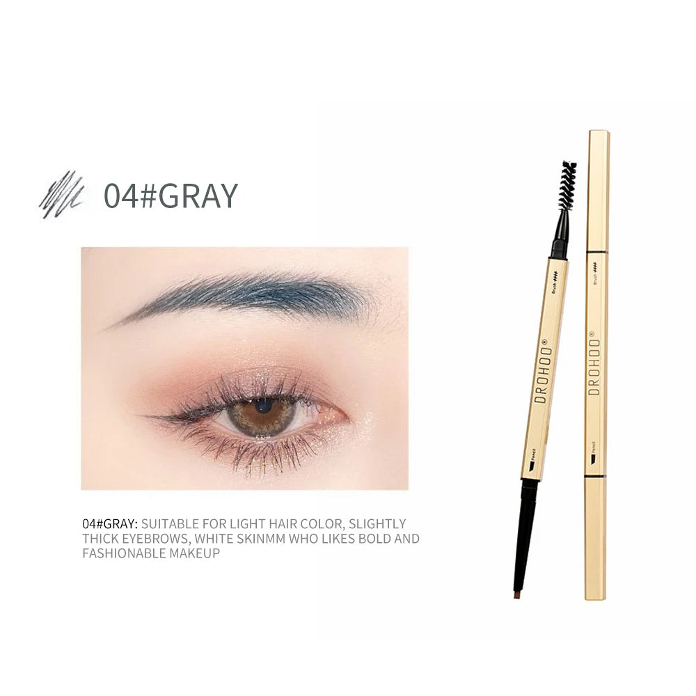 5 Colors EyeBrow Pen Make-up for Women Double Head Eyebrow Pencil Long Lasting Waterproof Mascara Enhance Cosmetics Beauty Women - mercato-e.com