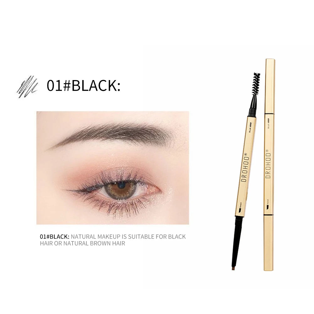 5 Colors EyeBrow Pen Make-up for Women Double Head Eyebrow Pencil Long Lasting Waterproof Mascara Enhance Cosmetics Beauty Women - mercato-e.com