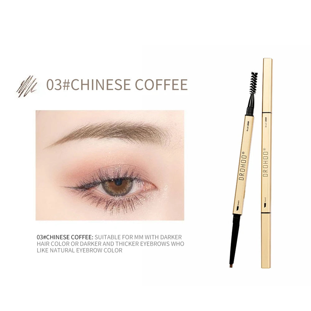 5 Colors EyeBrow Pen Make-up for Women Double Head Eyebrow Pencil Long Lasting Waterproof Mascara Enhance Cosmetics Beauty Women - mercato-e.com