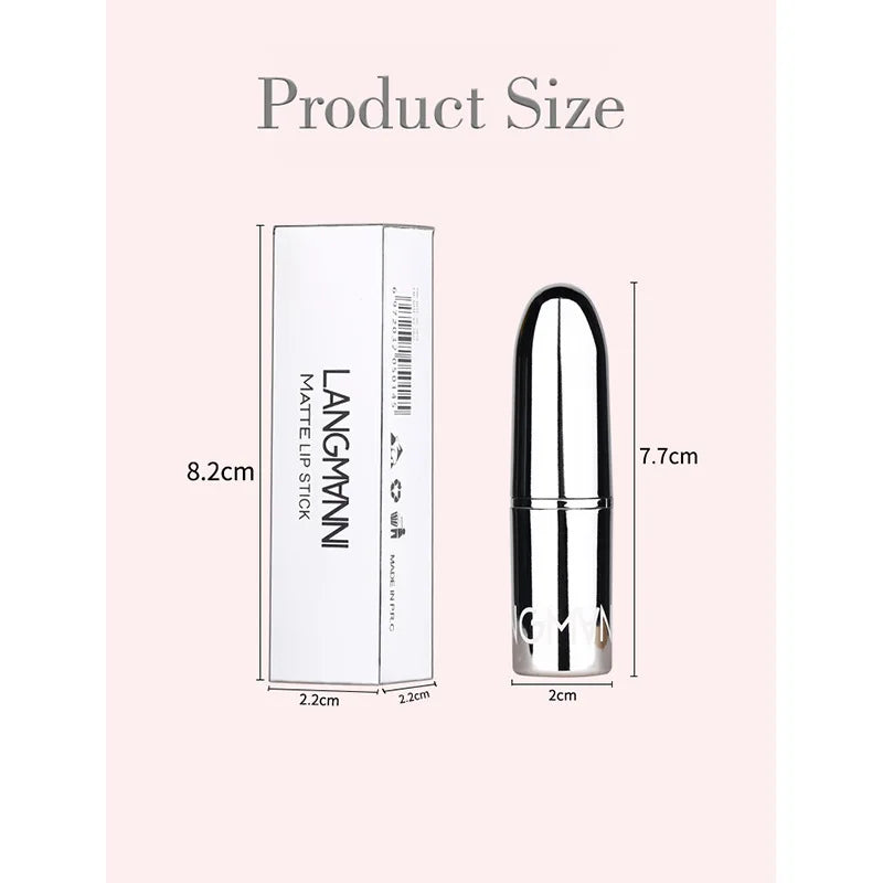 New Matte Lipstick Waterproof Velvet Lips Stick 8 Colors Sexy Non-stick Cup Lasting Make-up Moisturizing Solid Lipstick maquiage - mercato-e.com