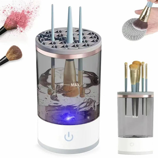 Makeup Brushes Cleaner Machine Portable USB Electric Cosmetic Brush Cleaning Washing Tools Make Up Brush Cleaning Dry Tools - mercato-e.com