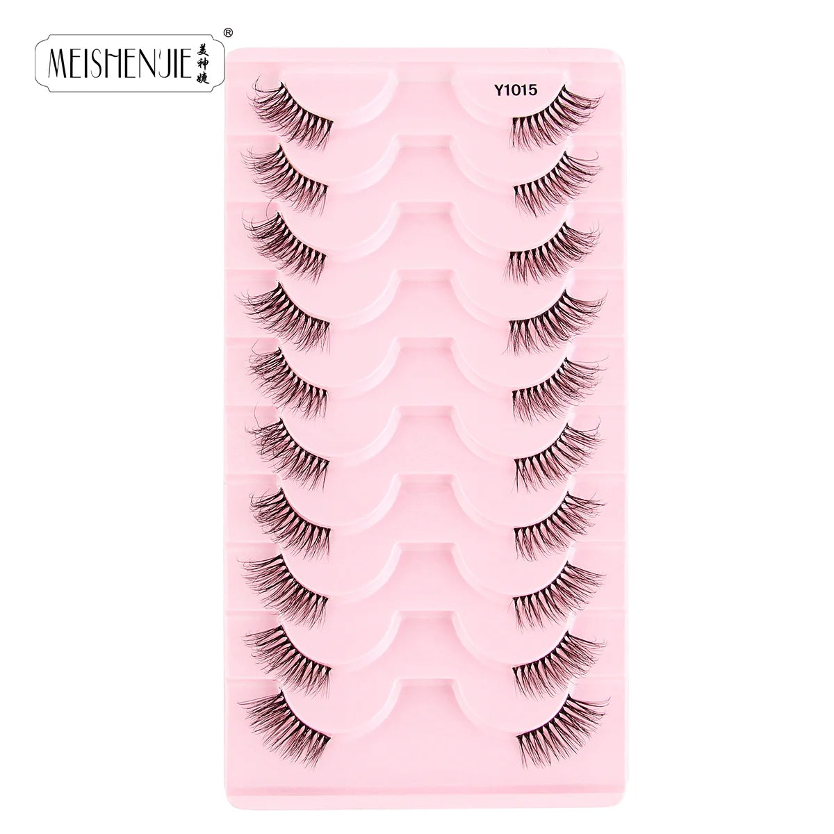 Fake Eyelashes Hot 3/10 Pairs Half Lashes Cat Eye Natural Long Fluffy 3D Mink Lashes Handmade Make up Tools maquillaje Faux Cils - mercato-e.com