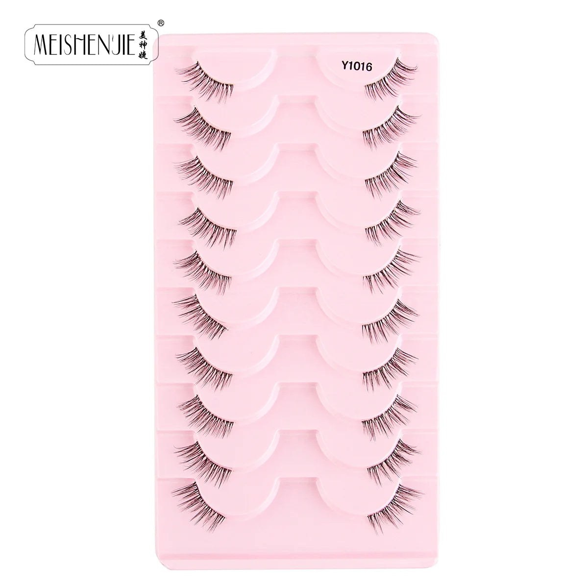 Fake Eyelashes Hot 3/10 Pairs Half Lashes Cat Eye Natural Long Fluffy 3D Mink Lashes Handmade Make up Tools maquillaje Faux Cils - mercato-e.com