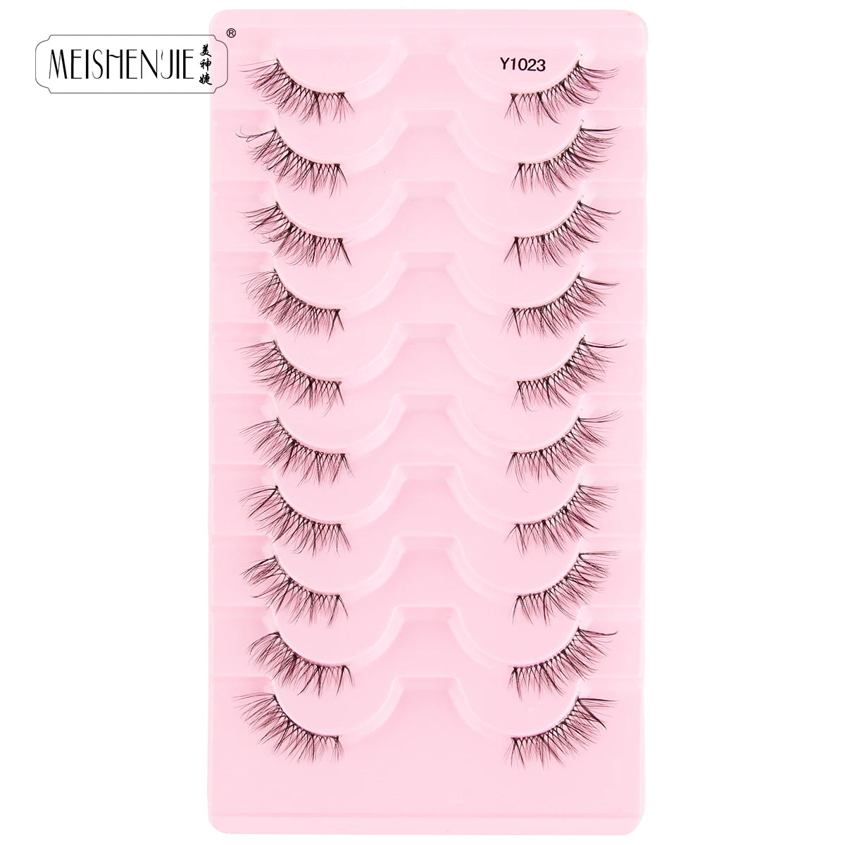 Fake Eyelashes Hot 3/10 Pairs Half Lashes Cat Eye Natural Long Fluffy 3D Mink Lashes Handmade Make up Tools maquillaje Faux Cils - mercato-e.com