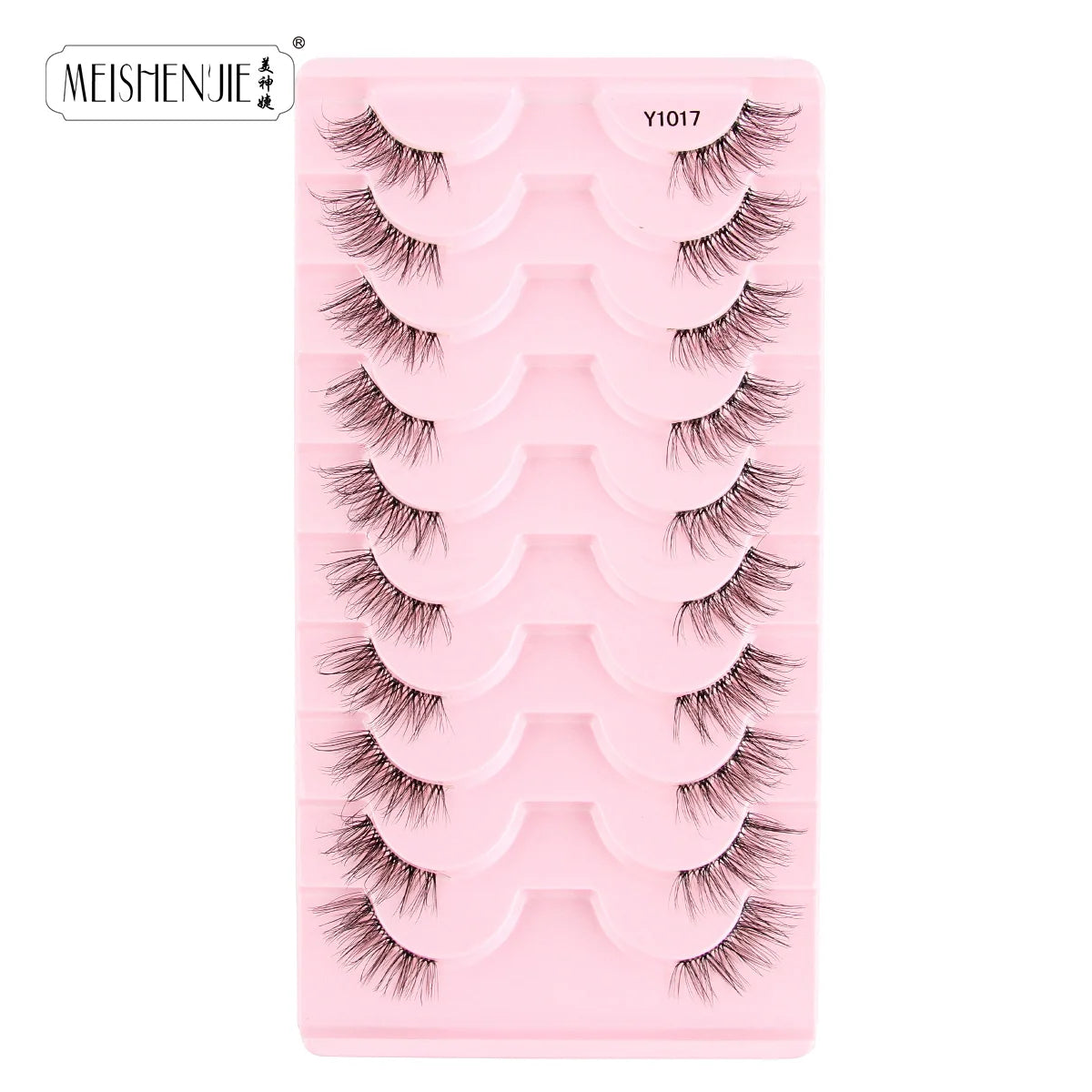 Fake Eyelashes Hot 3/10 Pairs Half Lashes Cat Eye Natural Long Fluffy 3D Mink Lashes Handmade Make up Tools maquillaje Faux Cils - mercato-e.com