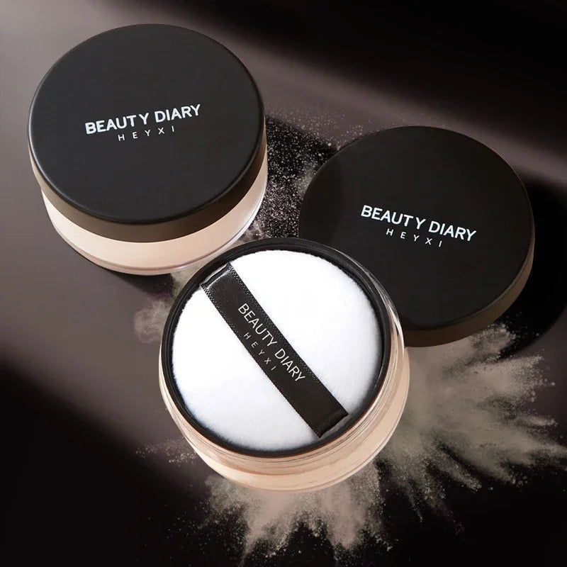 Loose Powder Matte Makeup Professional Face Powder Invisible Pores Oil Control Make Up Translucent Brightening Durable Gadgets - mercato-e.com