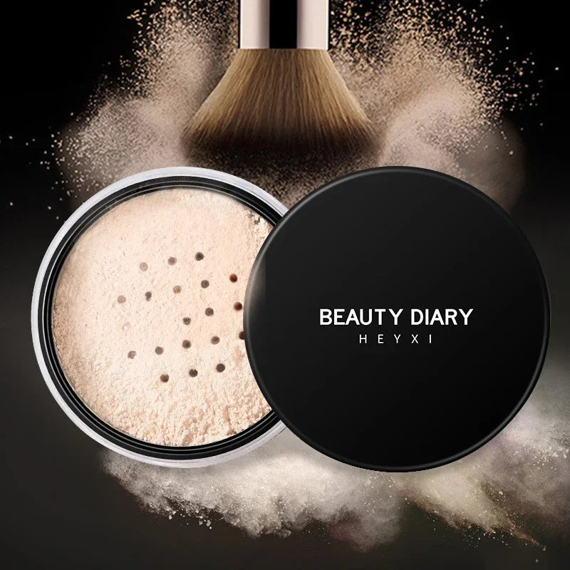 Loose Powder Matte Makeup Professional Face Powder Invisible Pores Oil Control Make Up Translucent Brightening Durable Gadgets - mercato-e.com