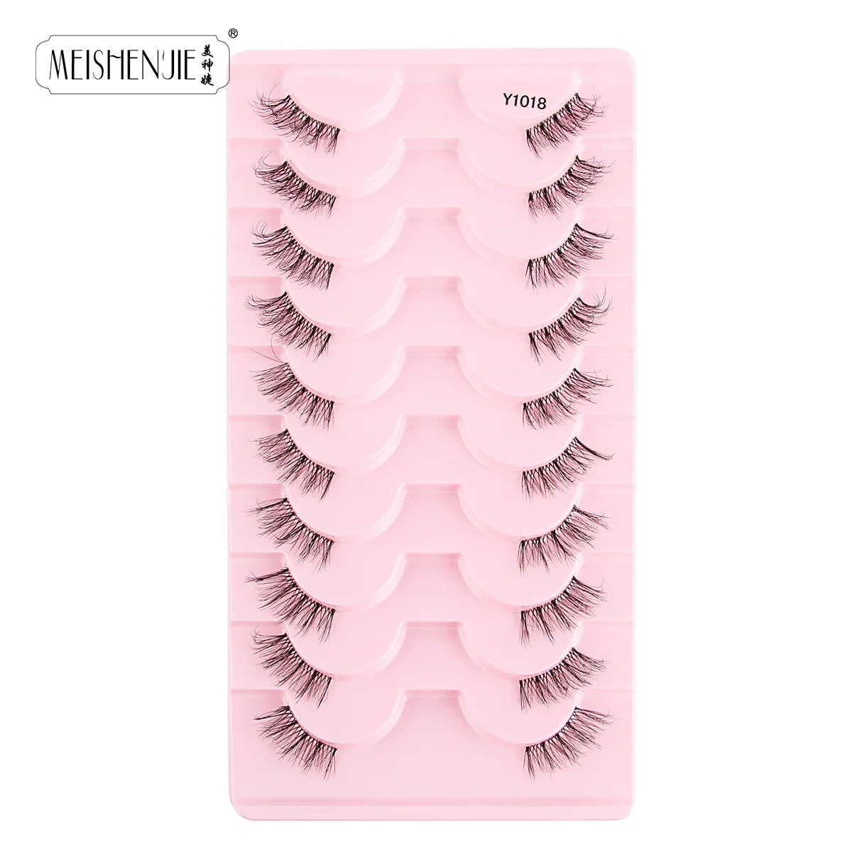 Fake Eyelashes Hot 3/10 Pairs Half Lashes Cat Eye Natural Long Fluffy 3D Mink Lashes Handmade Make up Tools maquillaje Faux Cils - mercato-e.com