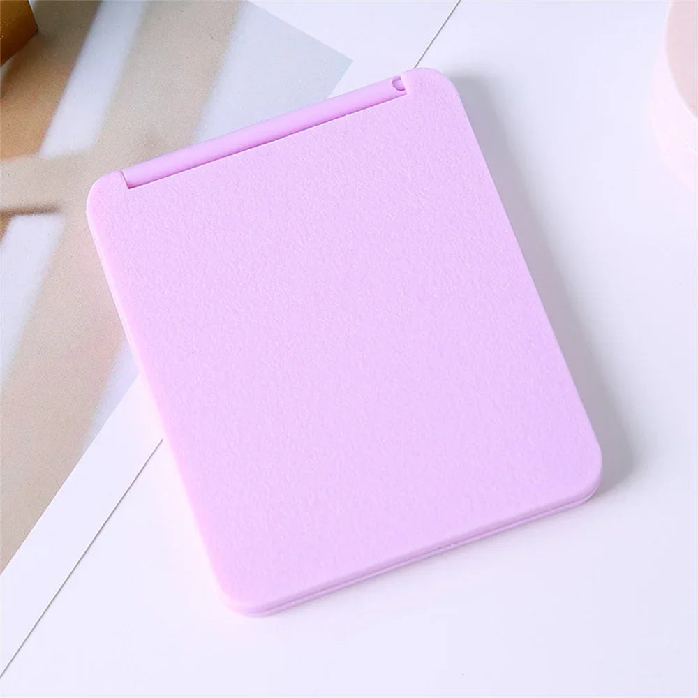 Folding Makeup Mirror High-Definition Portable Pocket Mirror Double-Side Women Makeup Mirror Rectangle Cosmetic Make Up Vanity - mercato-e.com