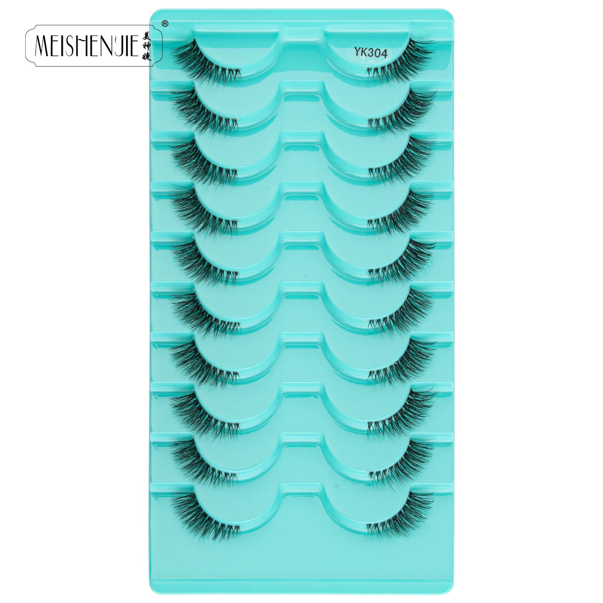 Fake Eyelashes Hot 3/10 Pairs Half Lashes Cat Eye Natural Long Fluffy 3D Mink Lashes Handmade Make up Tools maquillaje Faux Cils - mercato-e.com