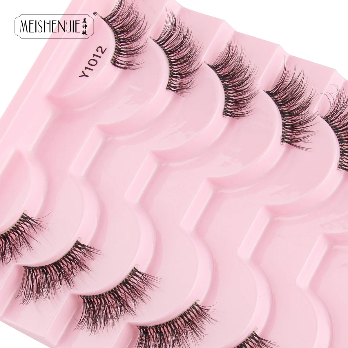 Fake Eyelashes Hot 3/10 Pairs Half Lashes Cat Eye Natural Long Fluffy 3D Mink Lashes Handmade Make up Tools maquillaje Faux Cils - mercato-e.com