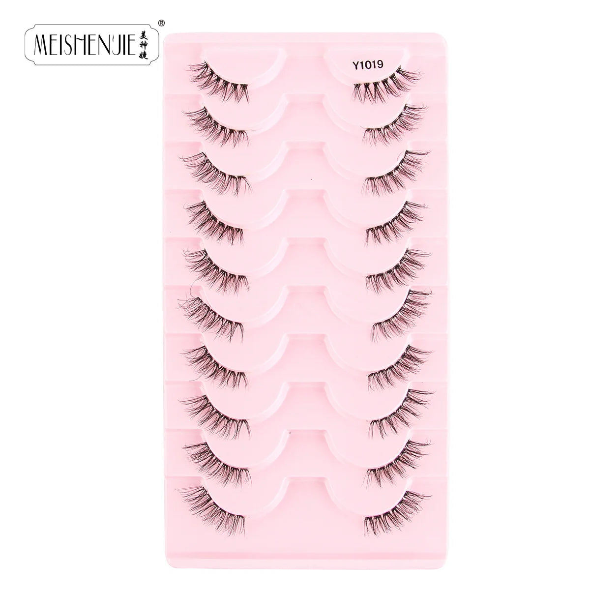 Fake Eyelashes Hot 3/10 Pairs Half Lashes Cat Eye Natural Long Fluffy 3D Mink Lashes Handmade Make up Tools maquillaje Faux Cils - mercato-e.com