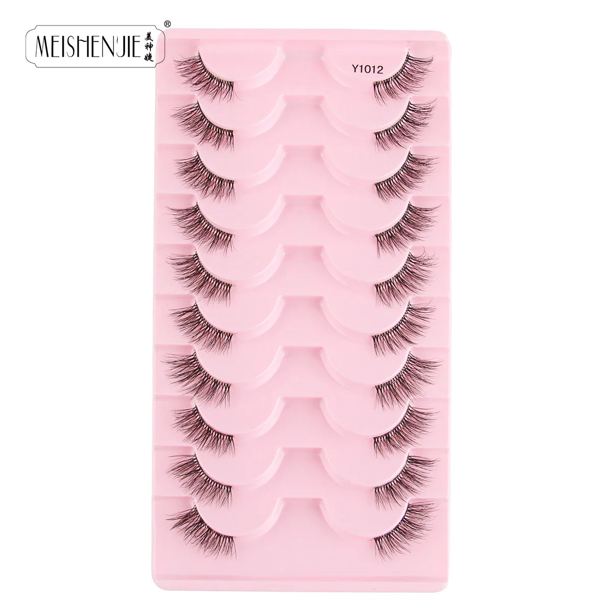 Fake Eyelashes Hot 3/10 Pairs Half Lashes Cat Eye Natural Long Fluffy 3D Mink Lashes Handmade Make up Tools maquillaje Faux Cils - mercato-e.com