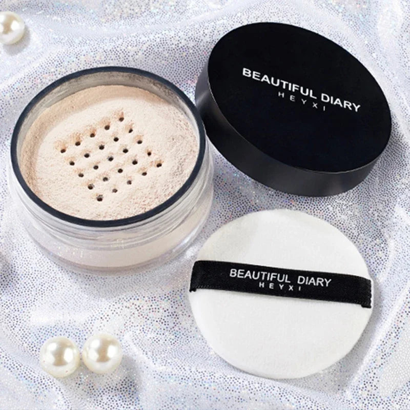 Loose Powder Matte Makeup Professional Face Powder Invisible Pores Oil Control Make Up Translucent Brightening Durable Gadgets - mercato-e.com